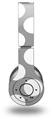 WraptorSkinz Skin Decal Wrap compatible with Beats Wireless (Original) Headphones Kearas Polka Dots Whtie On Gray Skin Only (HEADPHONES NOT INCLUDED)