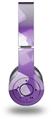 WraptorSkinz Skin Decal Wrap compatible with Beats Wireless (Original) Headphones Bokeh Squared Purple Skin Only (HEADPHONES NOT INCLUDED)