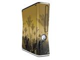 Summer Palm Trees Decal Style Skin for XBOX 360 Slim Vertical