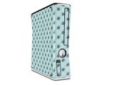 Kearas Daisies Seafoam Decal Style Skin for XBOX 360 Slim Vertical