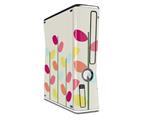 Plain Leaves Decal Style Skin for XBOX 360 Slim Vertical