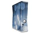 Bokeh Hex Blue Decal Style Skin for XBOX 360 Slim Vertical