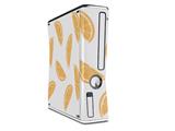 Decal Style Skin compatible with XBOX 360 Slim Vertical Oranges