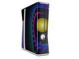 Badge Decal Style Skin for XBOX 360 Slim Vertical