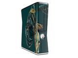 Blown Glass Decal Style Skin for XBOX 360 Slim Vertical
