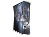 Coral Tesseract Decal Style Skin for XBOX 360 Slim Vertical