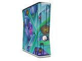 Cell Structure Decal Style Skin for XBOX 360 Slim Vertical