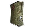 Cartographic Decal Style Skin for XBOX 360 Slim Vertical