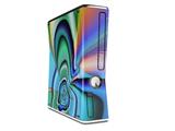 Discharge Decal Style Skin for XBOX 360 Slim Vertical
