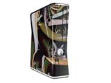 Dimensions Decal Style Skin for XBOX 360 Slim Vertical
