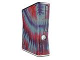 Tie Dye Fancy Stripes Decal Style Skin for XBOX 360 Slim Vertical