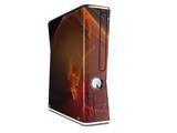 Flaming Veil Decal Style Skin for XBOX 360 Slim Vertical