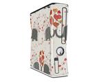Elephant Love Decal Style Skin for XBOX 360 Slim Vertical