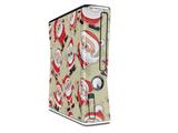 Lots of Santas Decal Style Skin for XBOX 360 Slim Vertical