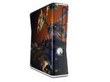 Alien Tech Decal Style Skin for XBOX 360 Slim Vertical