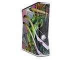 Atomic Love Decal Style Skin for XBOX 360 Slim Vertical