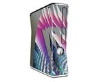 Fan Decal Style Skin for XBOX 360 Slim Vertical