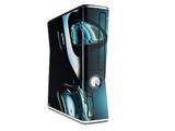 Metal Decal Style Skin for XBOX 360 Slim Vertical