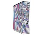 Paper Cut Decal Style Skin for XBOX 360 Slim Vertical