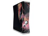 Pink Flamingos Decal Style Skin for XBOX 360 Slim Vertical