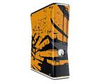 Baja 0040 Orange Decal Style Skin for XBOX 360 Slim Vertical