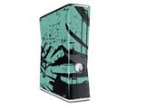 Baja 0040 Seafoam Green Decal Style Skin for XBOX 360 Slim Vertical