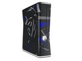Baja 0023 Blue Royal Decal Style Skin for XBOX 360 Slim Vertical