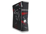 Baja 0023 Red Decal Style Skin for XBOX 360 Slim Vertical