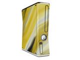 Paint Blend Yellow Decal Style Skin for XBOX 360 Slim Vertical