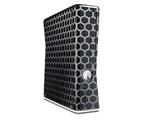 Mesh Metal Hex 02 Decal Style Skin for XBOX 360 Slim Vertical