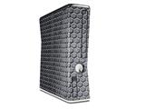 Mesh Metal Hex Decal Style Skin for XBOX 360 Slim Vertical