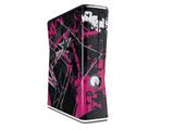 Baja 0003 Hot Pink Decal Style Skin for XBOX 360 Slim Vertical
