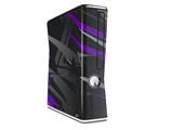 Baja 0014 Purple Decal Style Skin for XBOX 360 Slim Vertical