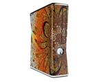 Flower Stone Decal Style Skin for XBOX 360 Slim Vertical