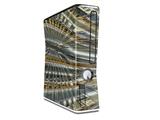 Metal Sunset Decal Style Skin for XBOX 360 Slim Vertical