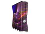 Swish Decal Style Skin for XBOX 360 Slim Vertical