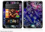 FloweryDecal Style Skin fits 2012 Amazon Kindle Fire HD 7 inch