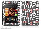 Locknodes 04 PinkDecal Style Skin fits 2012 Amazon Kindle Fire HD 7 inch