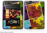 Largequilt Decal Style Skin fits 2012 Amazon Kindle Fire HD 7 inch