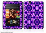 Daisies PurpleDecal Style Skin fits 2012 Amazon Kindle Fire HD 7 inch