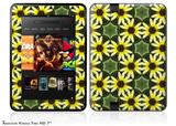 Daisies YellowDecal Style Skin fits 2012 Amazon Kindle Fire HD 7 inch