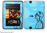 The Beautifully Paranoid Decal Style Skin fits 2012 Amazon Kindle Fire HD 7 inch