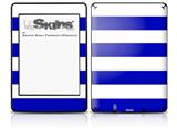 Psycho Stripes Blue and White - Decal Style Skin fits Amazon Kindle Paperwhite (Original)