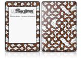 Locknodes 01 Burnt Orange - Decal Style Skin fits Amazon Kindle Paperwhite (Original)