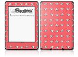 Paper Planes Coral - Decal Style Skin fits Amazon Kindle Paperwhite (Original)