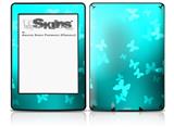 Bokeh Butterflies Neon Teal - Decal Style Skin fits Amazon Kindle Paperwhite (Original)