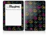 Kearas Peace Signs Black - Decal Style Skin fits Amazon Kindle Paperwhite (Original)