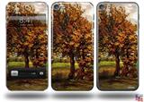 Vincent Van Gogh Autumn Landscape With Four Trees Decal Style Vinyl Skin - fits Apple iPod Touch 5G (IPOD NOT INCLUDED)