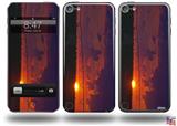 South GA Sunset Decal Style Vinyl Skin - fits Apple iPod Touch 5G (IPOD NOT INCLUDED)