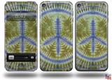 Tie Dye Peace Sign 102 Decal Style Vinyl Skin - fits Apple iPod Touch 5G (IPOD NOT INCLUDED)